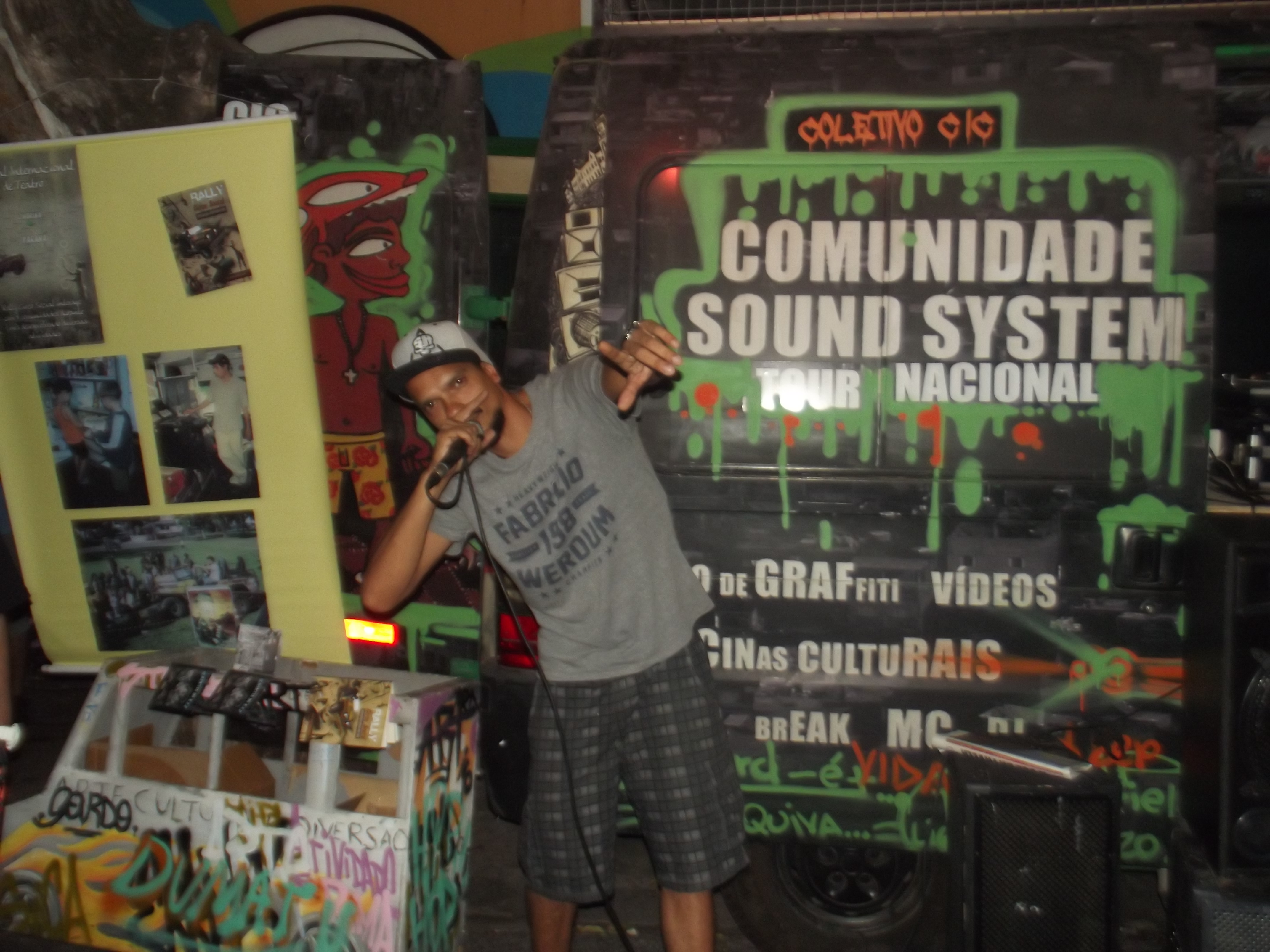 Edição do HIP HOP LAPA reuniu os quatro elementos do Hip Hop e pocket show do rapper Sahell