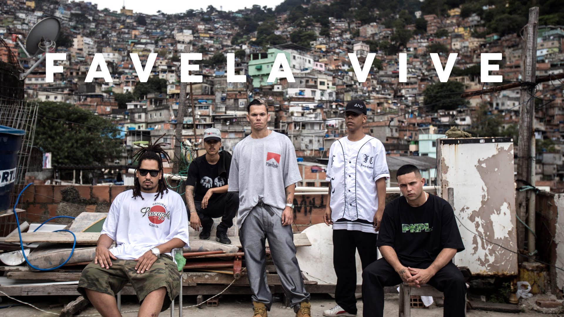 Assista ‘Favela Vive’(Cypher) com ADL, Sant, Raillow & Froid
