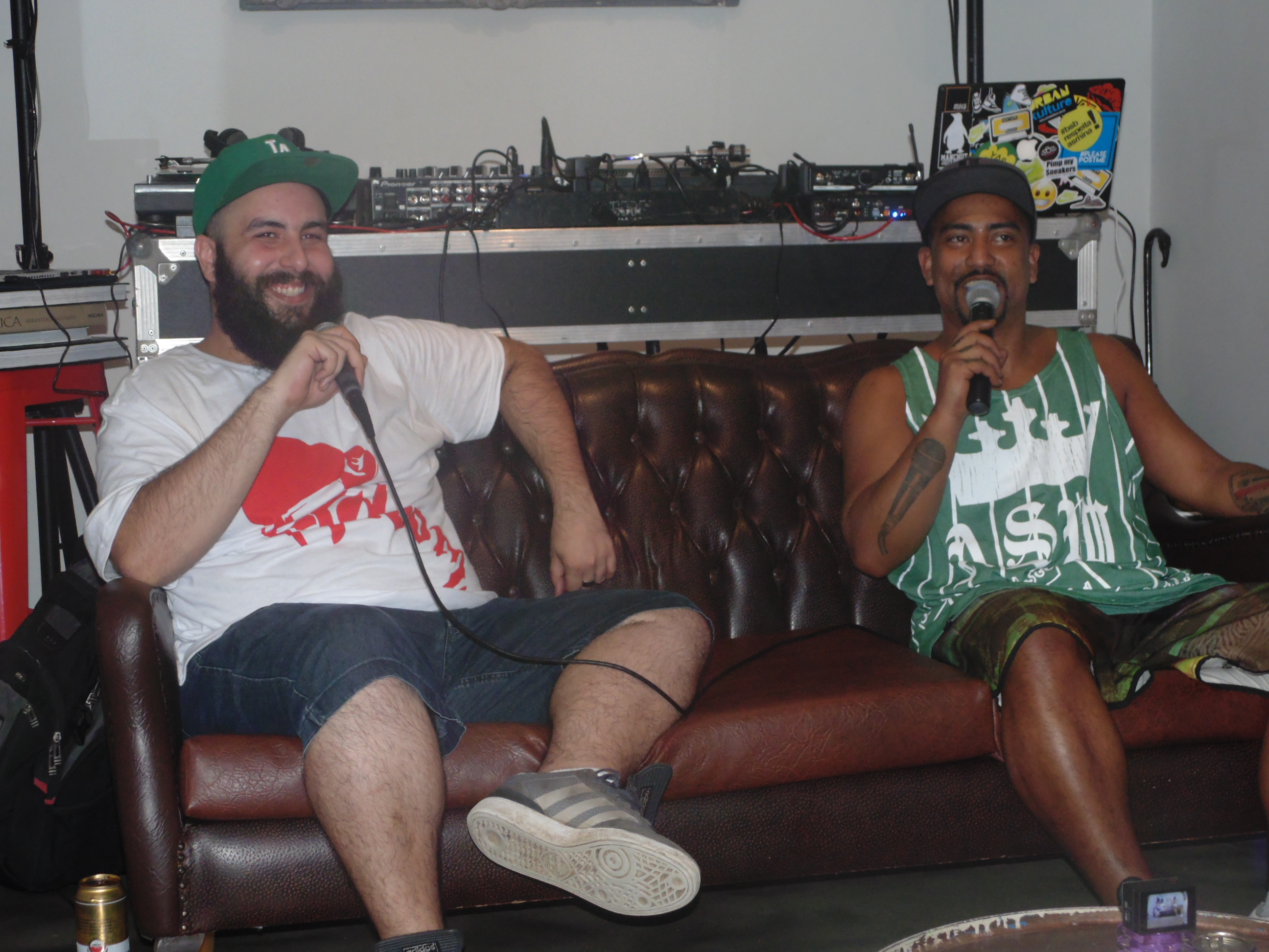 Na primeira edição do ano CRIVO – Clube Do Rap trouxe Old Dirty Bacon e Mestre Xim