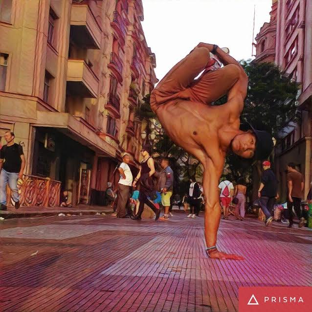 Conheça um pouco da arte do Bboy Wend
