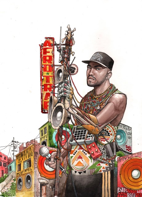 Flávio Renegado apresenta show “Afrotrap Ofá”, dia 7 de fevereiro, no Laura Alvim, invocando o som de todas as Áfricas