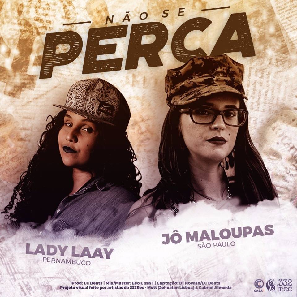 Jô Maloupas (SP) & Lady Laay (PE) lançam single “Não Se Perca”