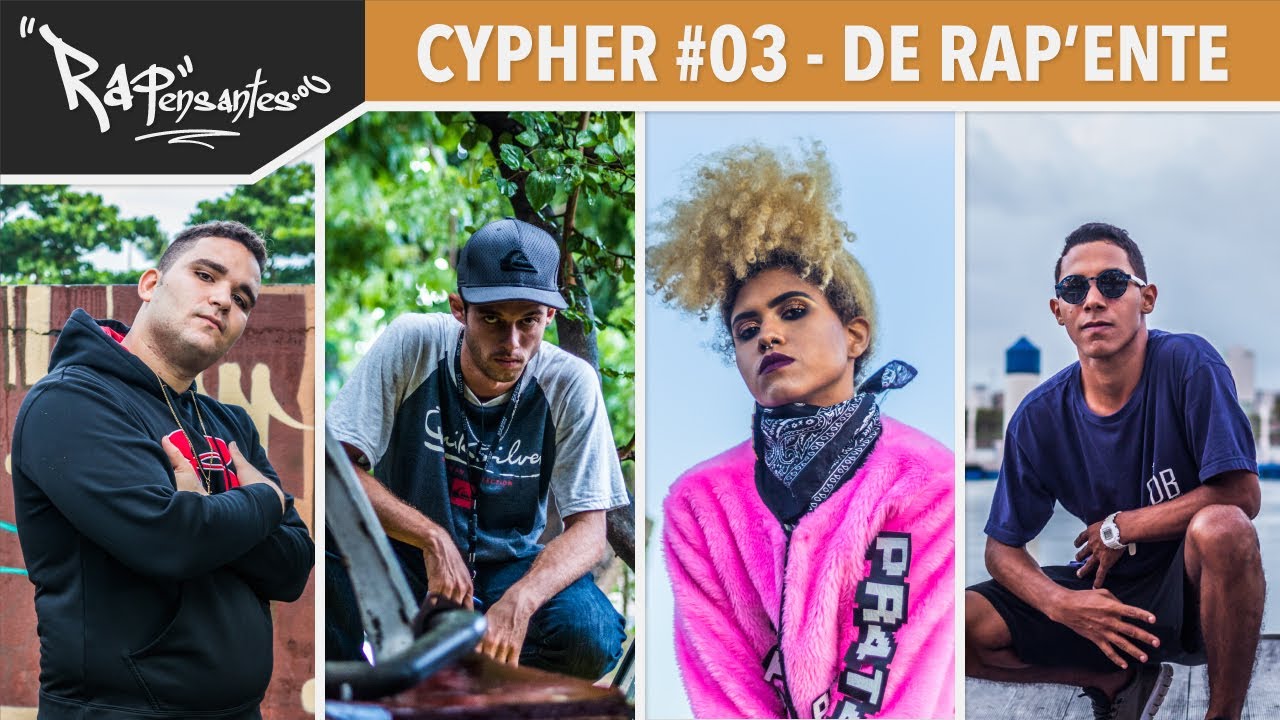 Assista a Cypher 03 “De RAP’ENTE” do projeto RAPensantes
