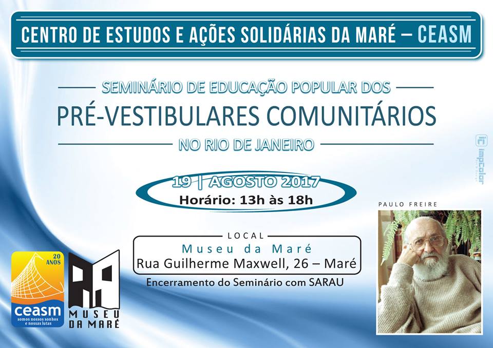 Seminário de Educação Popular dos Pré-vestibulares do Rio de Janeiro