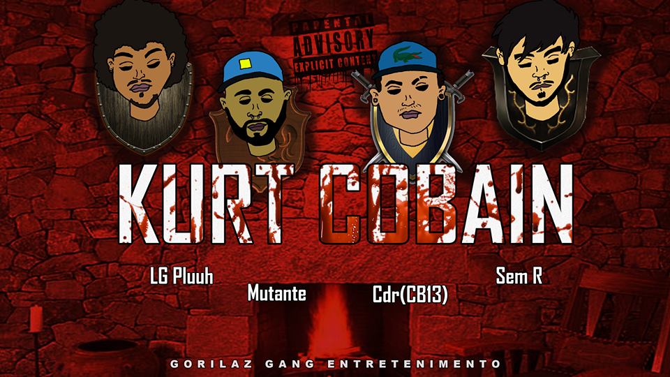 LG Pluuh, Mutante, Cdr (CB13) & Sem R lançam single ‘Kurt Cobain’