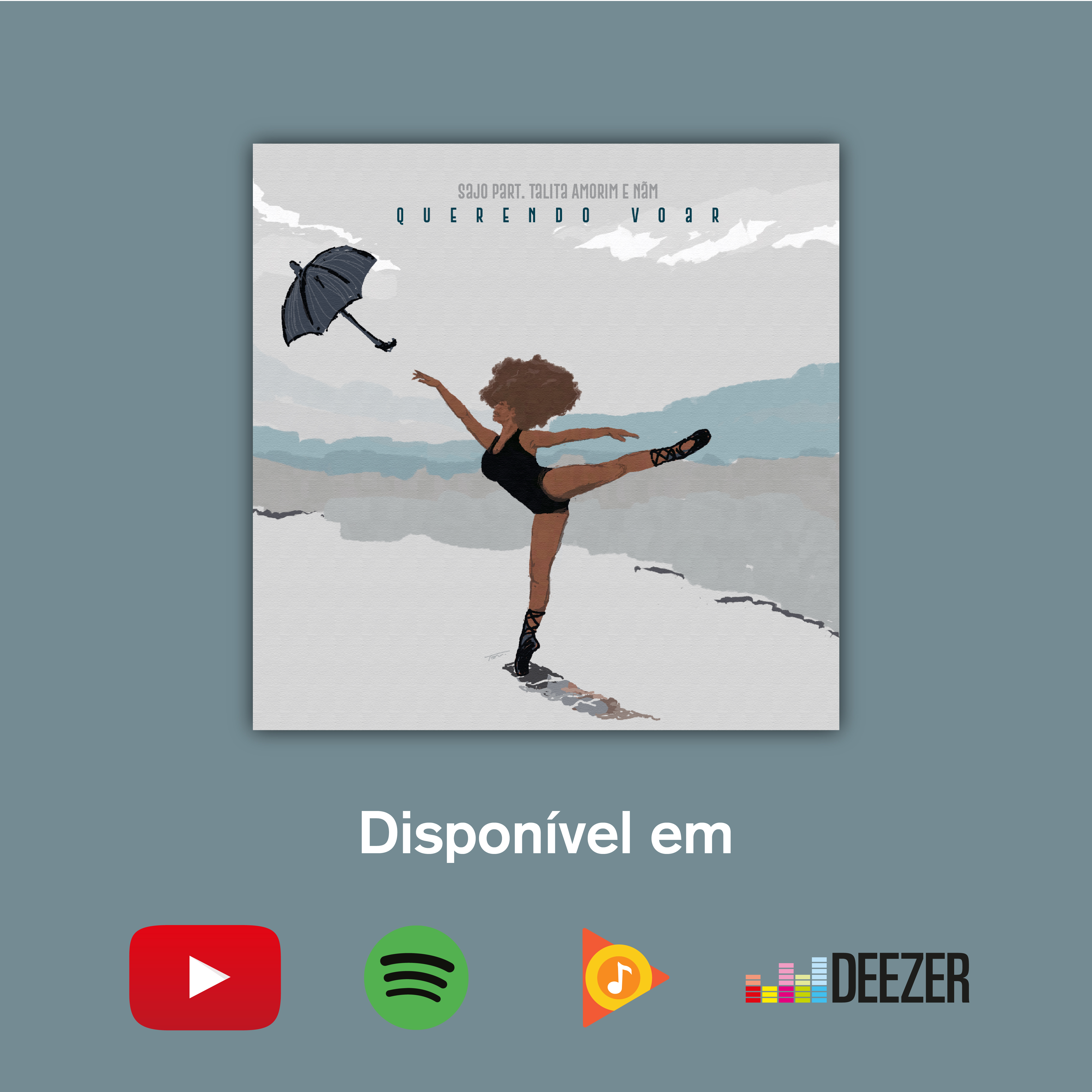 Sajo lança single ‘Querendo Voar’ com participação de Nãm Nogueira e Talita Amorim