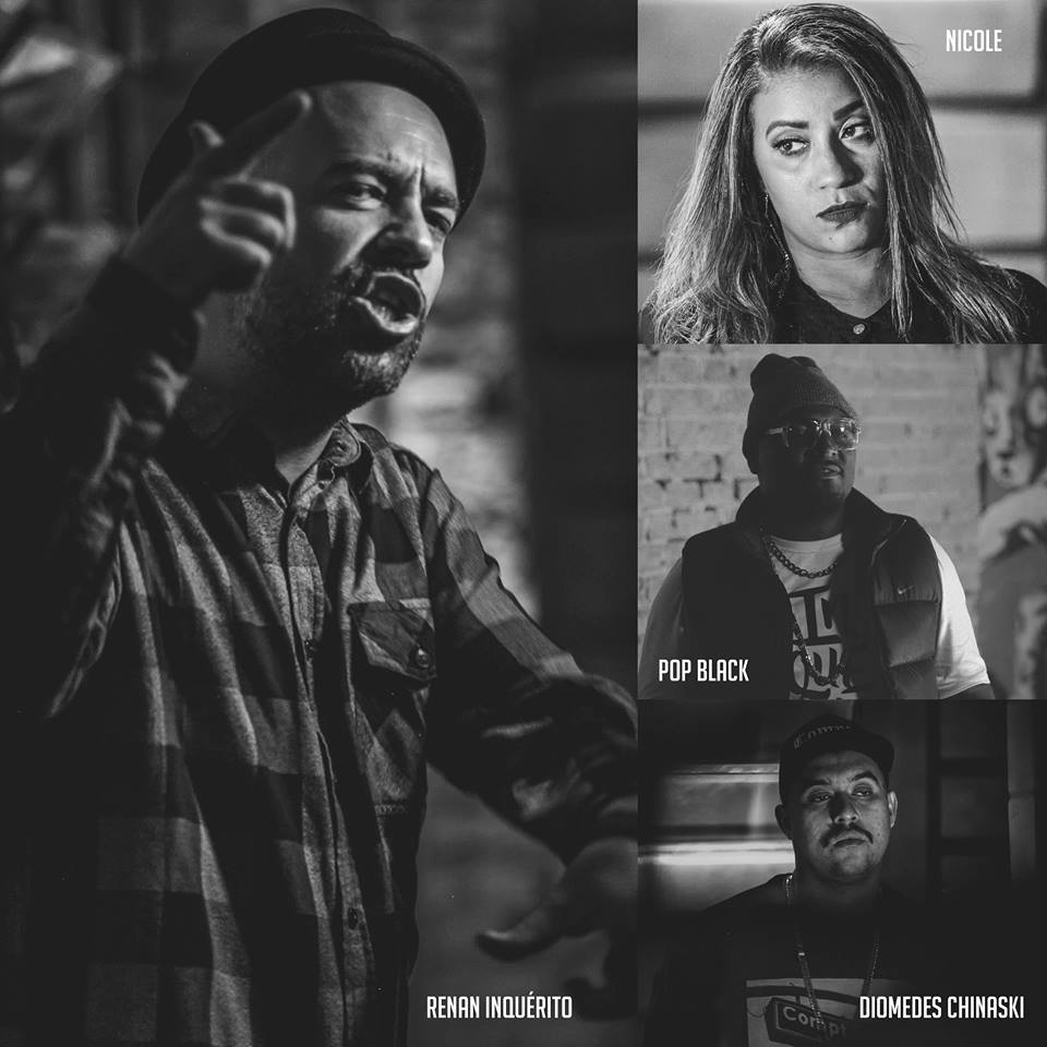 Os Brasis e suas “Histórias Reais” em clipe novo do Inquérito que tem participação de Nicole e Diomedes Chinaski