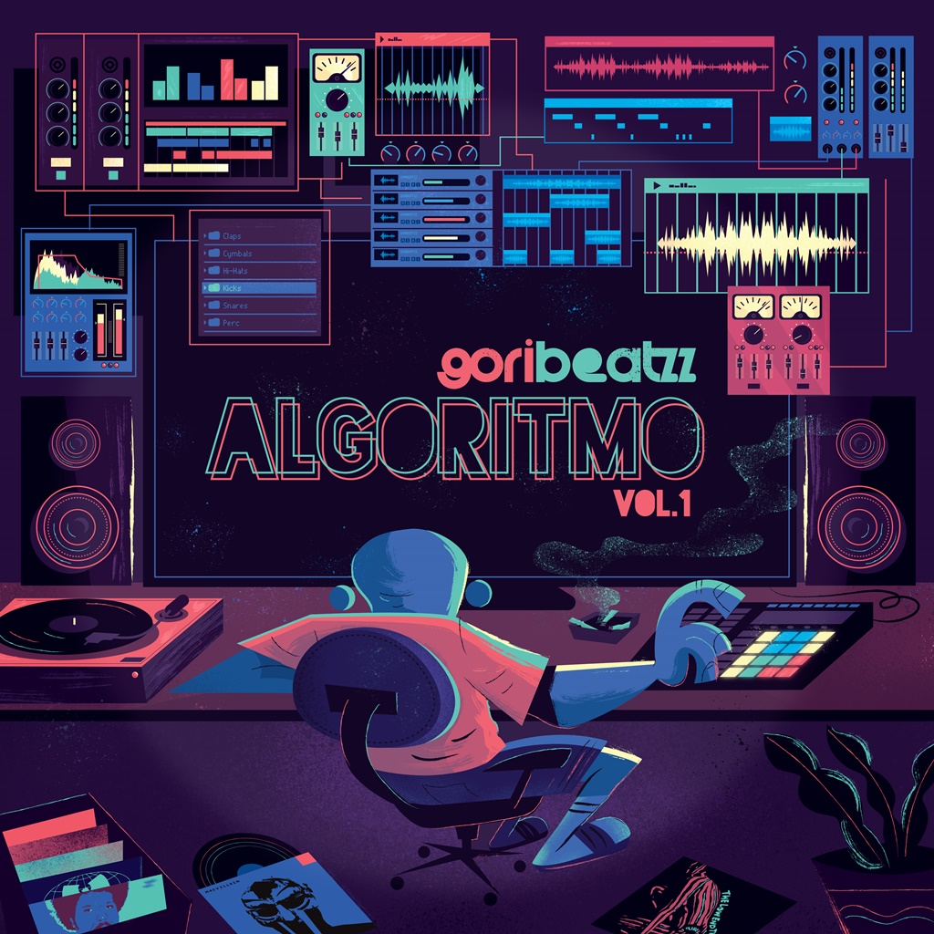 Goribeatzz lança seu primeiro álbum colaborativo entitulado Algoritmo.