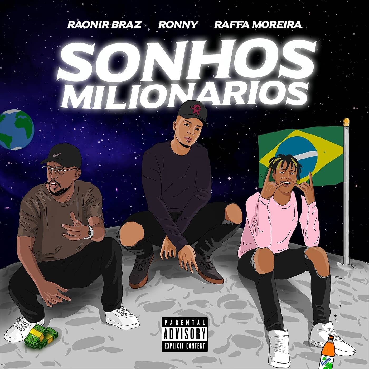 Ronny e Raffa Moreira juntos no clipe ‘Sonhos Milionários’ com participação de Raonir Braz