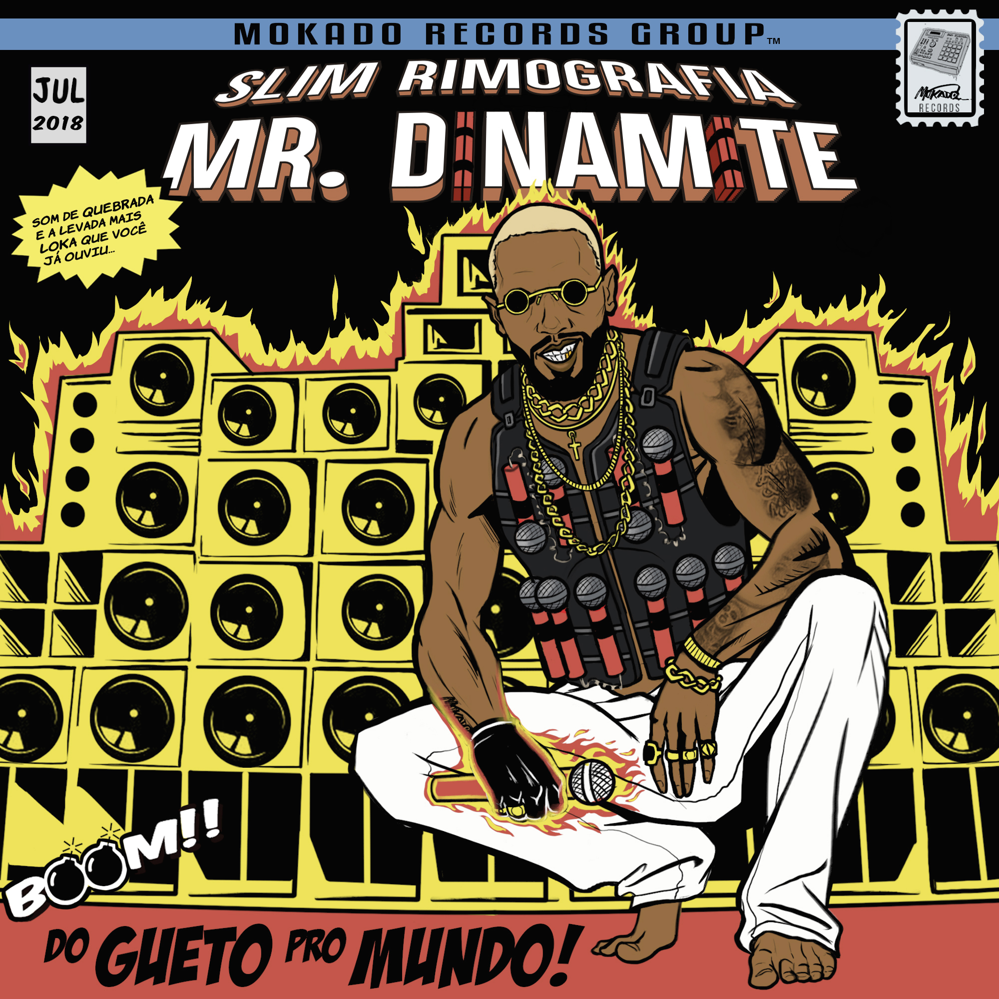 One Punch Man: Slim Rimografia é Mr. Dinamite em novo EP
