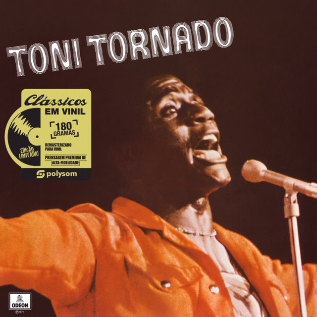 Primeiro disco de Toni Tornado volta às lojas pela coleção “Clássicos em Vinil”