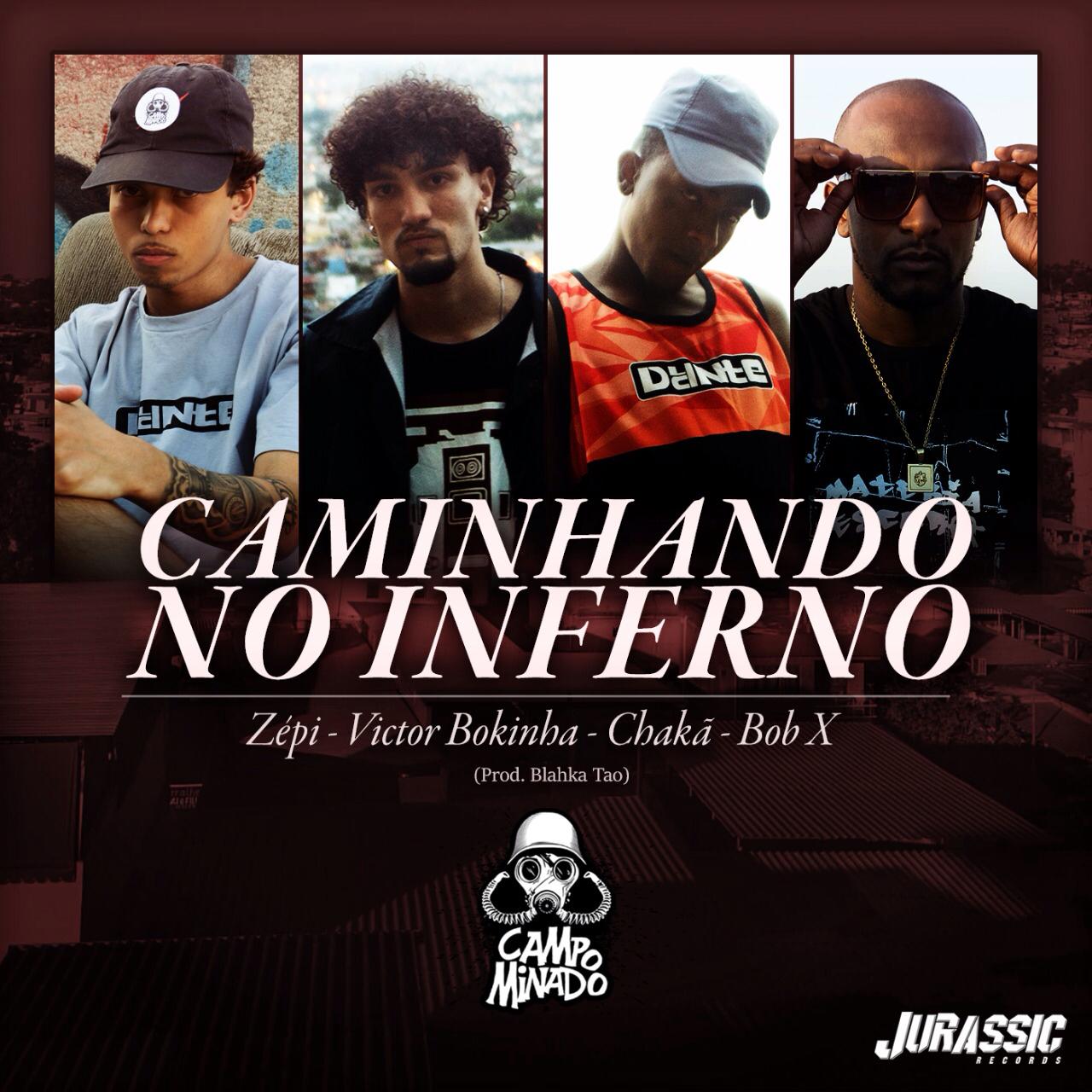 Assista a cypher “Caminhando no Inferno” que reúne  Zépi, Victor Bokinha, Chakã e Bob X