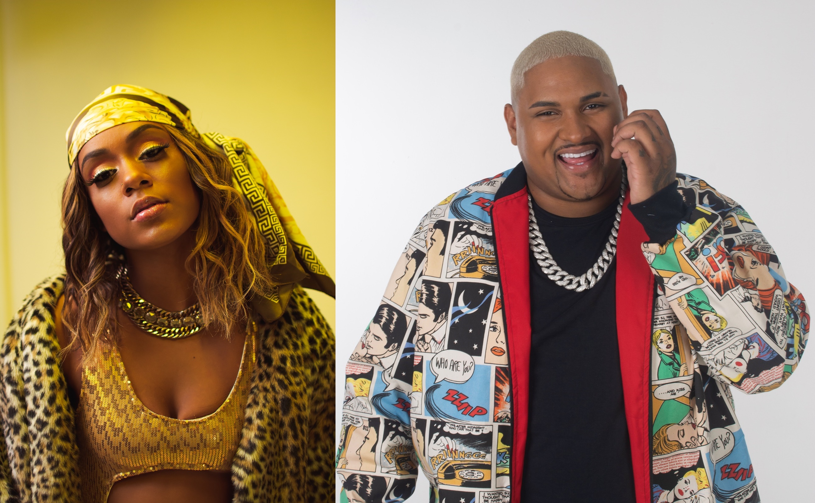 Mc Rebecca e Kevin O Chris em turnê pelos Estados Unidos