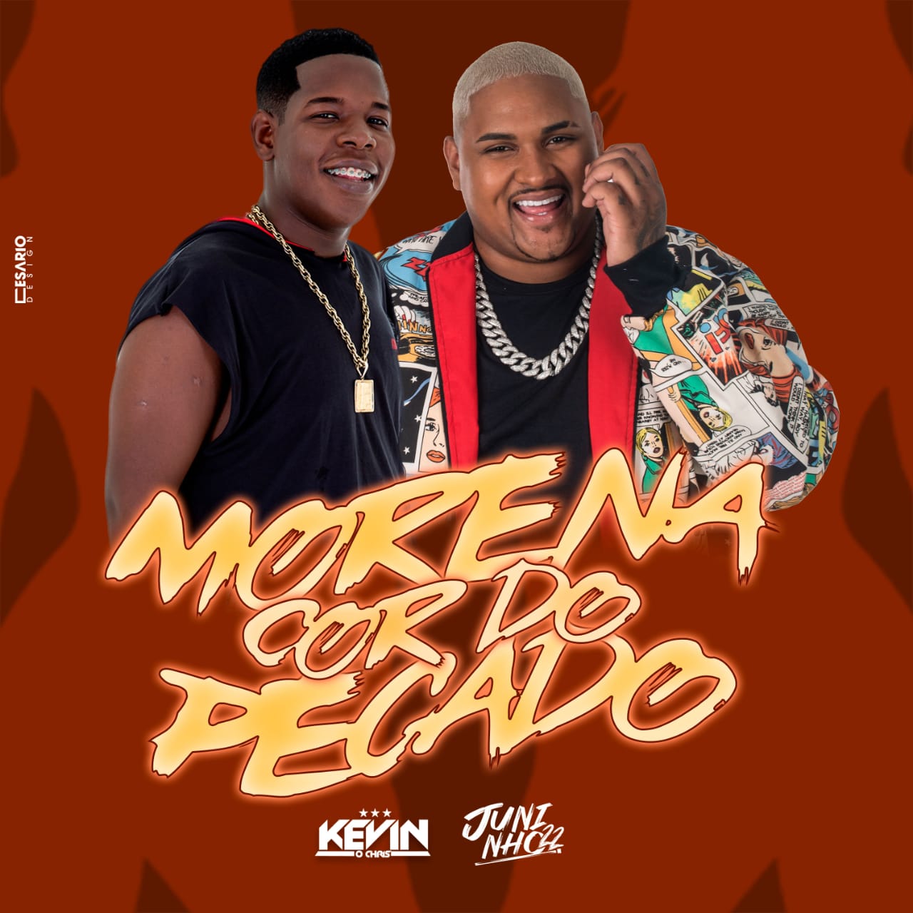 Kevin o Chris lança clipe de “Morena Cor do Pecado”
