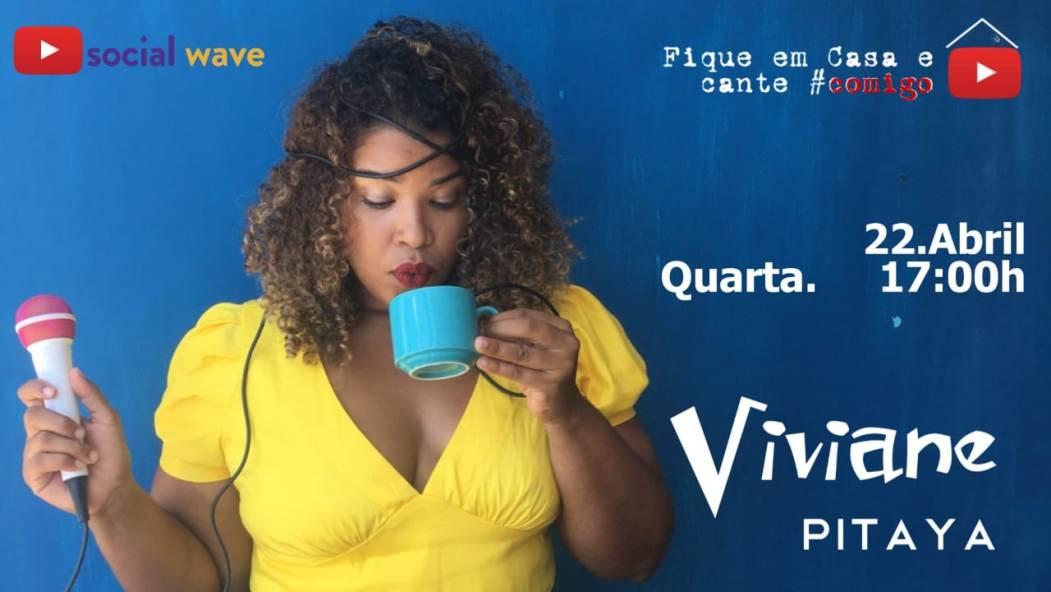 Live da cantora Viviane Pitaya dia 22, nessa quarta-feira