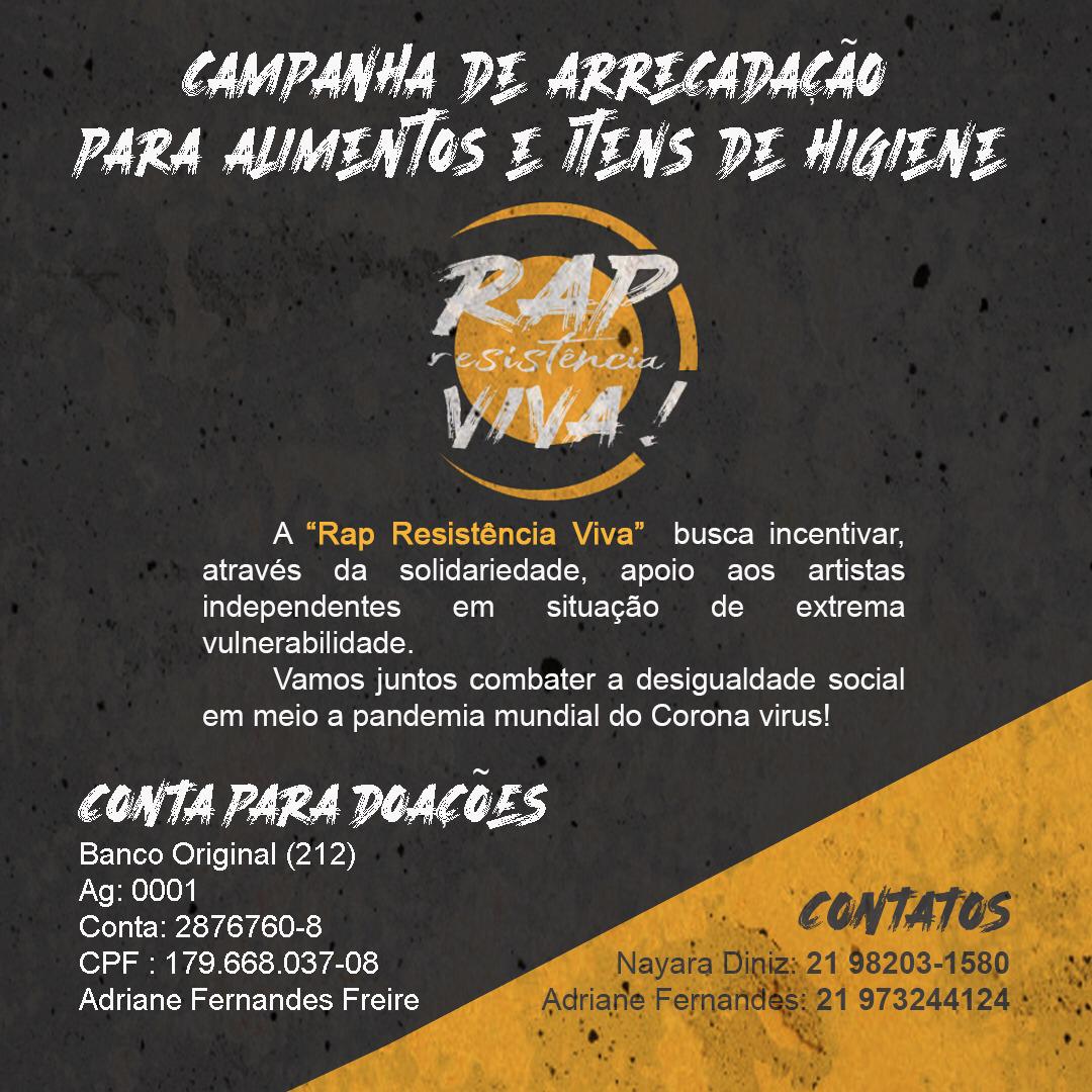 Você conhece a rede #RapResistênciaViva?