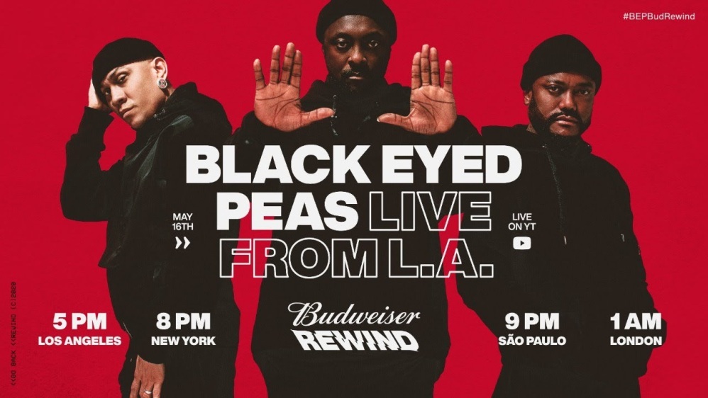 Canal BIS exibe ao vivo show de Black Eyed Peas no sábado, dia 16 de maio