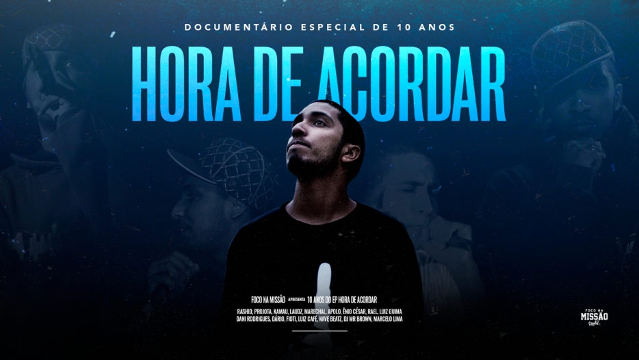 Rashid celebra 10 anos de EP de estreia Hora de Acordar com documentário