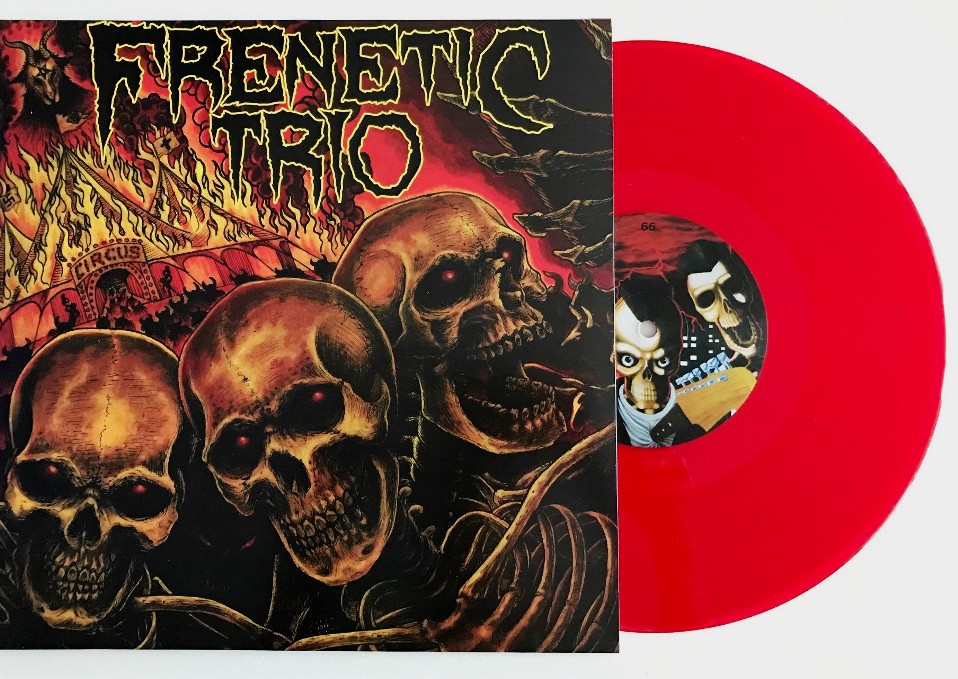 Primeiro álbum do Frenetic Trio ganha versão em vinil colorido