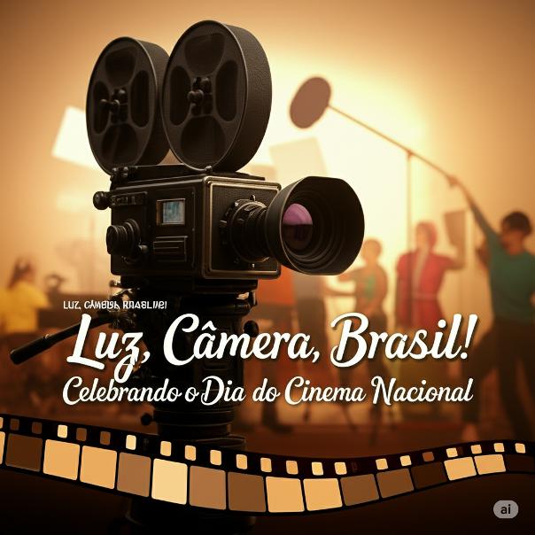 Luz, Câmera, Brasil! Celebrando o Dia do Cinema Nacional